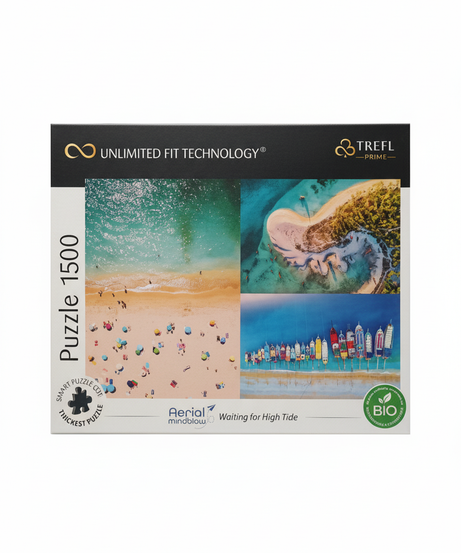 Trefl Prime Aerial Mindblow Puzzle 1500: Waiting for High Tide