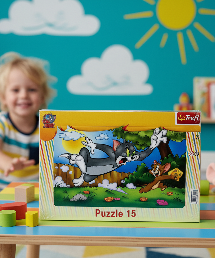 Trefl Tom & Jerry Puzzle 15