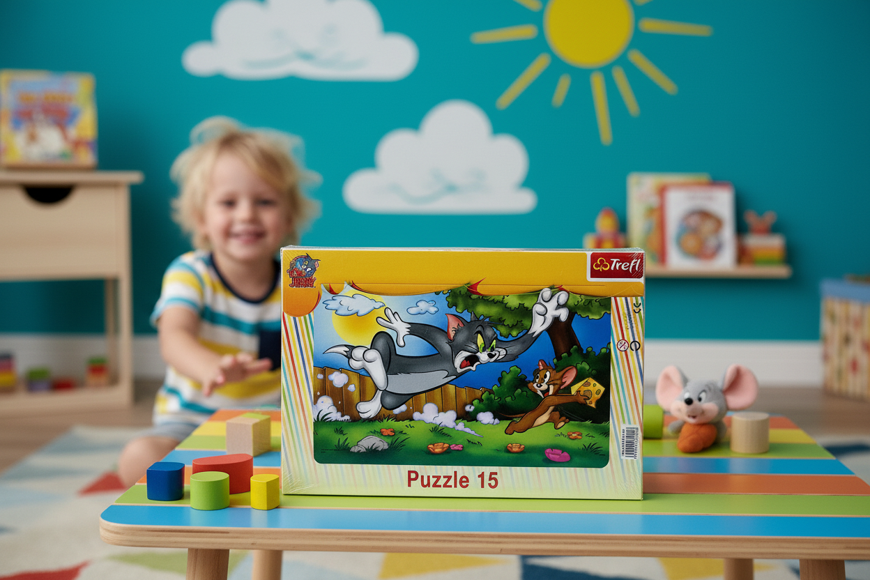 Trefl Tom & Jerry Puzzle 15