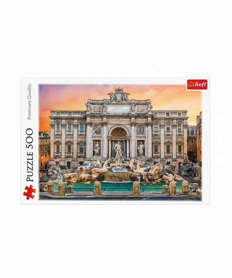Trefl Trevi Fountain 500 Piece Jigsaw Puzzle