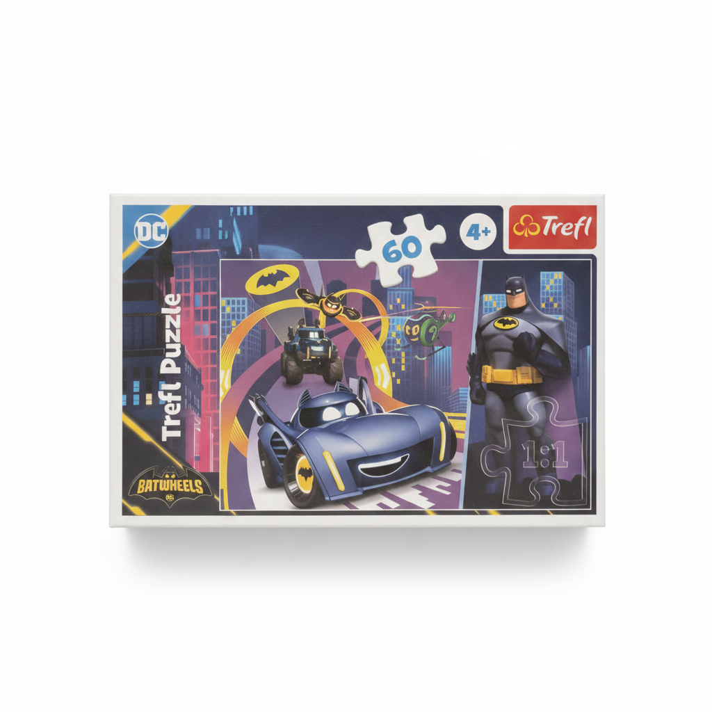 Trefl Batwheels 60 Piece Puzzle