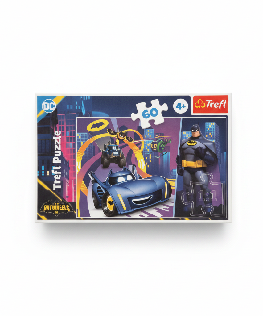 Trefl Batwheels 60 Piece Puzzle