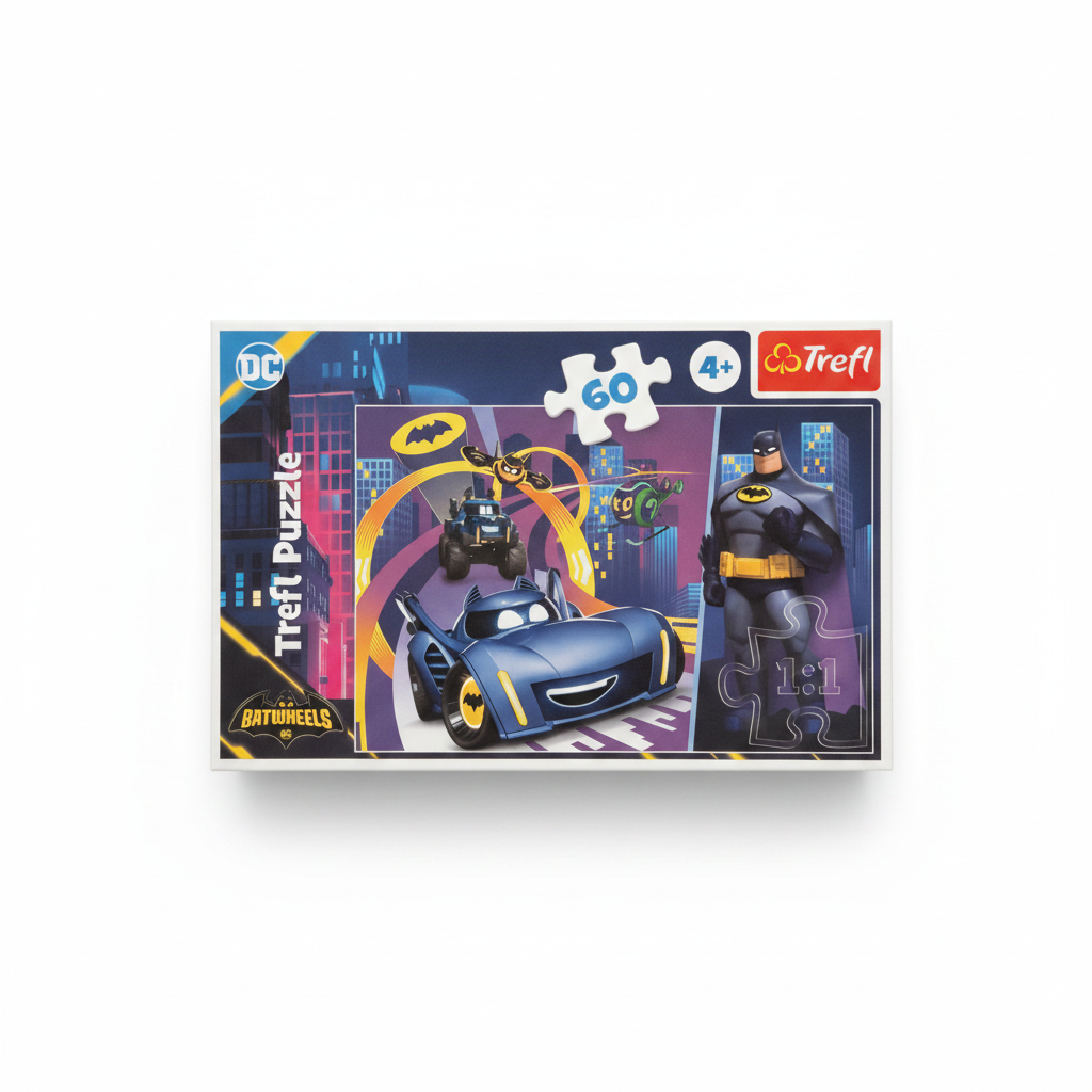 Trefl Batwheels 60 Piece Puzzle