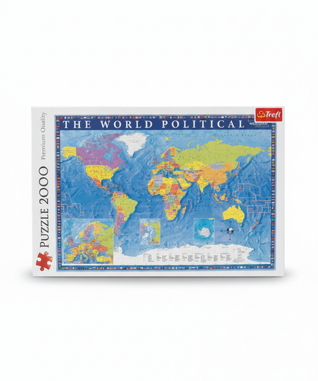 Trefl Meridian THE WORLD POLITICAL Puzzle 2000