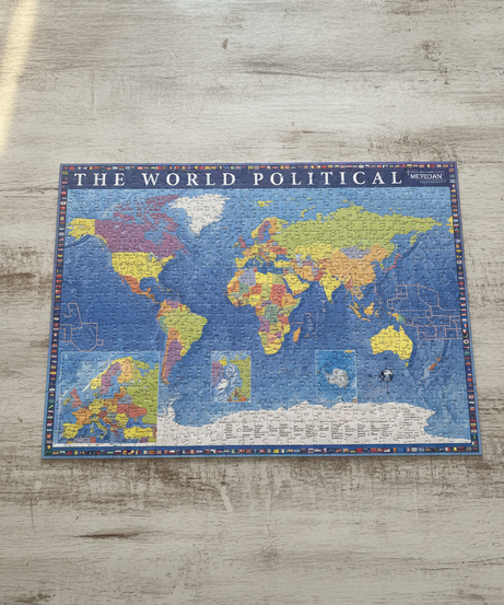 Trefl Meridian THE WORLD POLITICAL Puzzle 2000