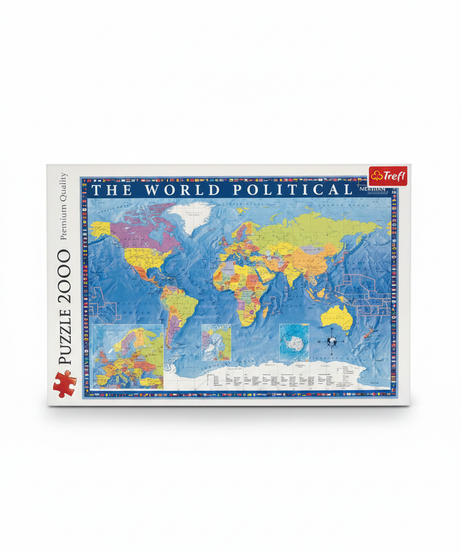 Trefl Meridian THE WORLD POLITICAL Puzzle 2000