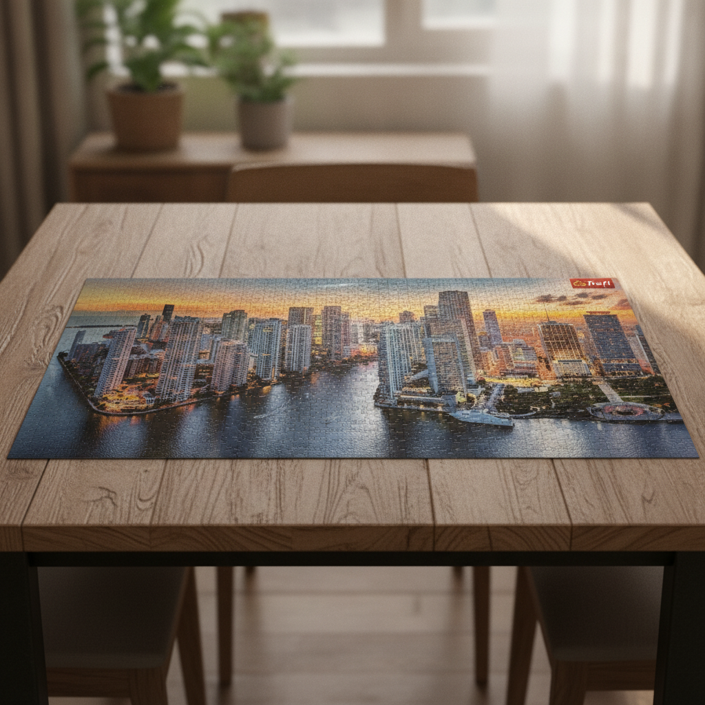 Trefl Panorama Cityscape 1000 Piece Puzzle