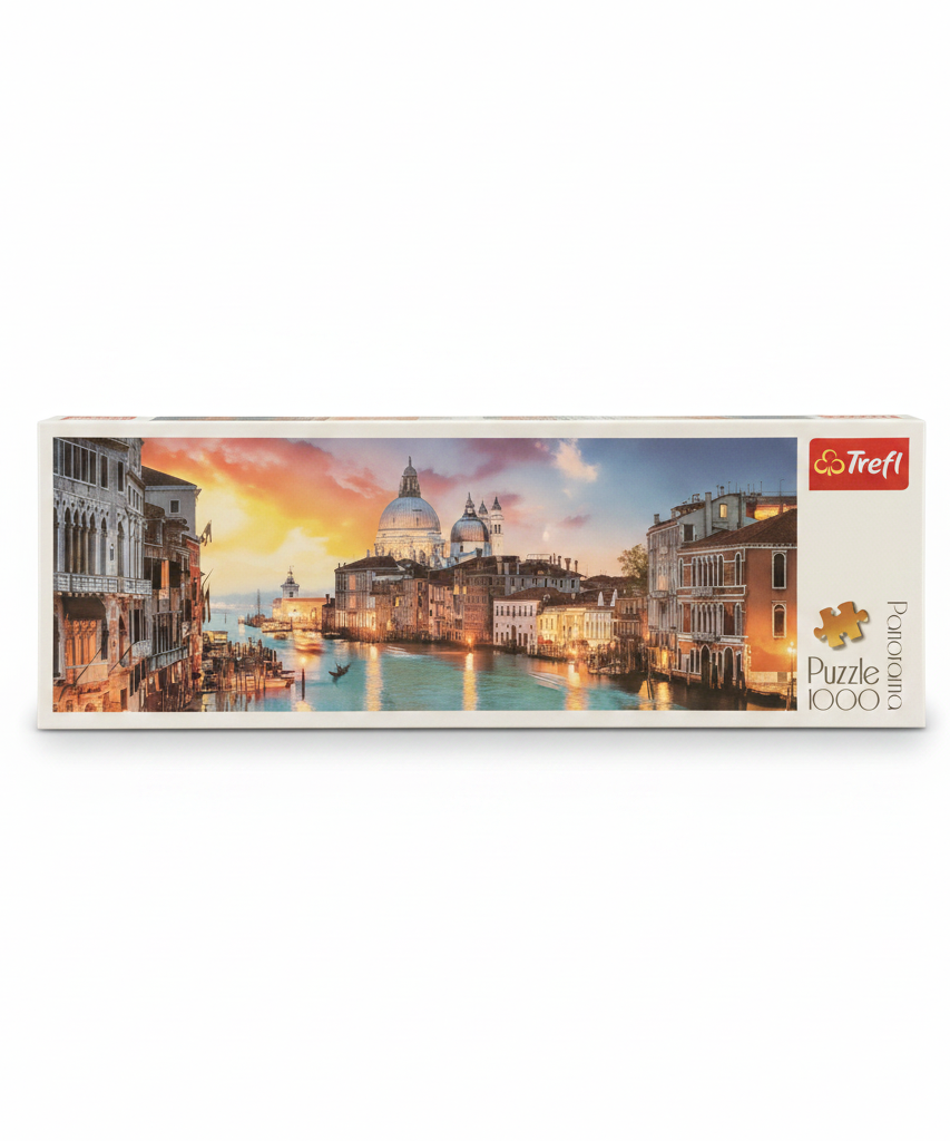 Trefl Panorama Puzzle - Venice at Dusk, 1000 Pieces