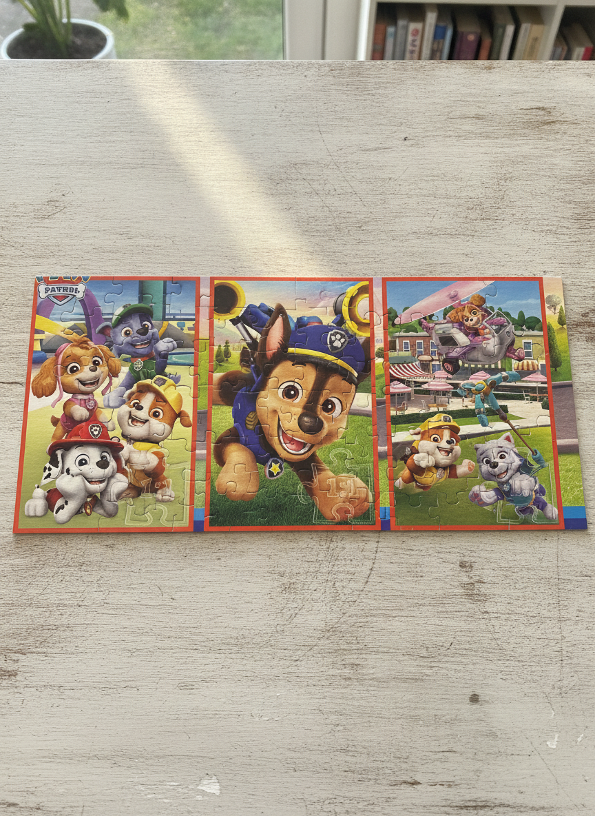Trefl Paw Patrol 3x80 Puzzle Set