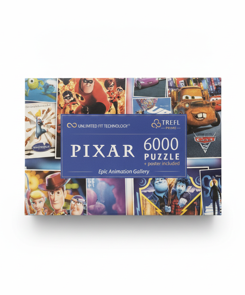 Trefl Prime Disney Pixar 6000 Piece Jigsaw Puzzle: Epic Animation Gallery