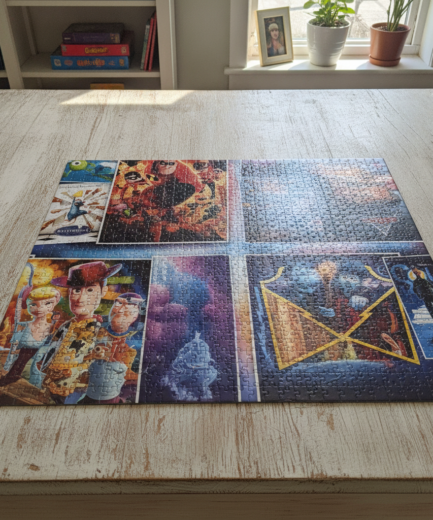 Trefl Prime Disney Pixar 6000 Piece Jigsaw Puzzle: Epic Animation Gallery