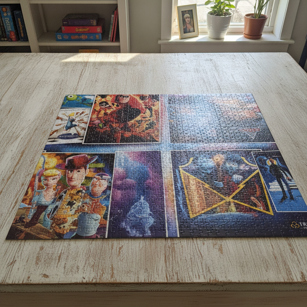 Trefl Prime Disney Pixar 6000 Piece Jigsaw Puzzle: Epic Animation Gallery