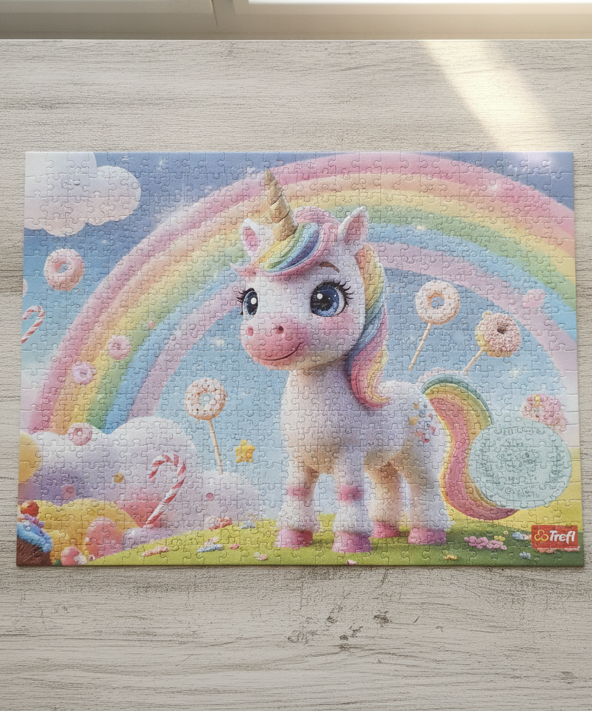 Trefl Unicorn Rainbow Puzzle 60
