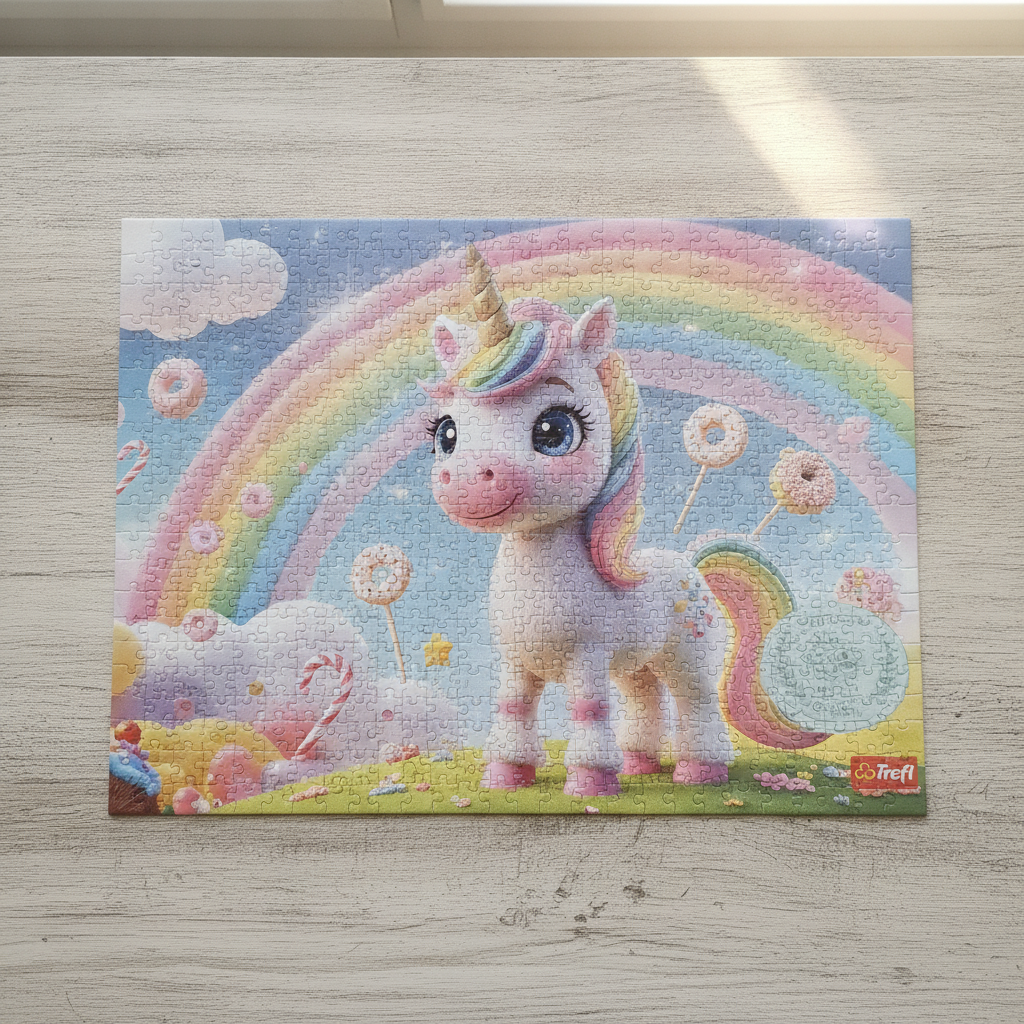 Trefl Unicorn Rainbow Puzzle 60