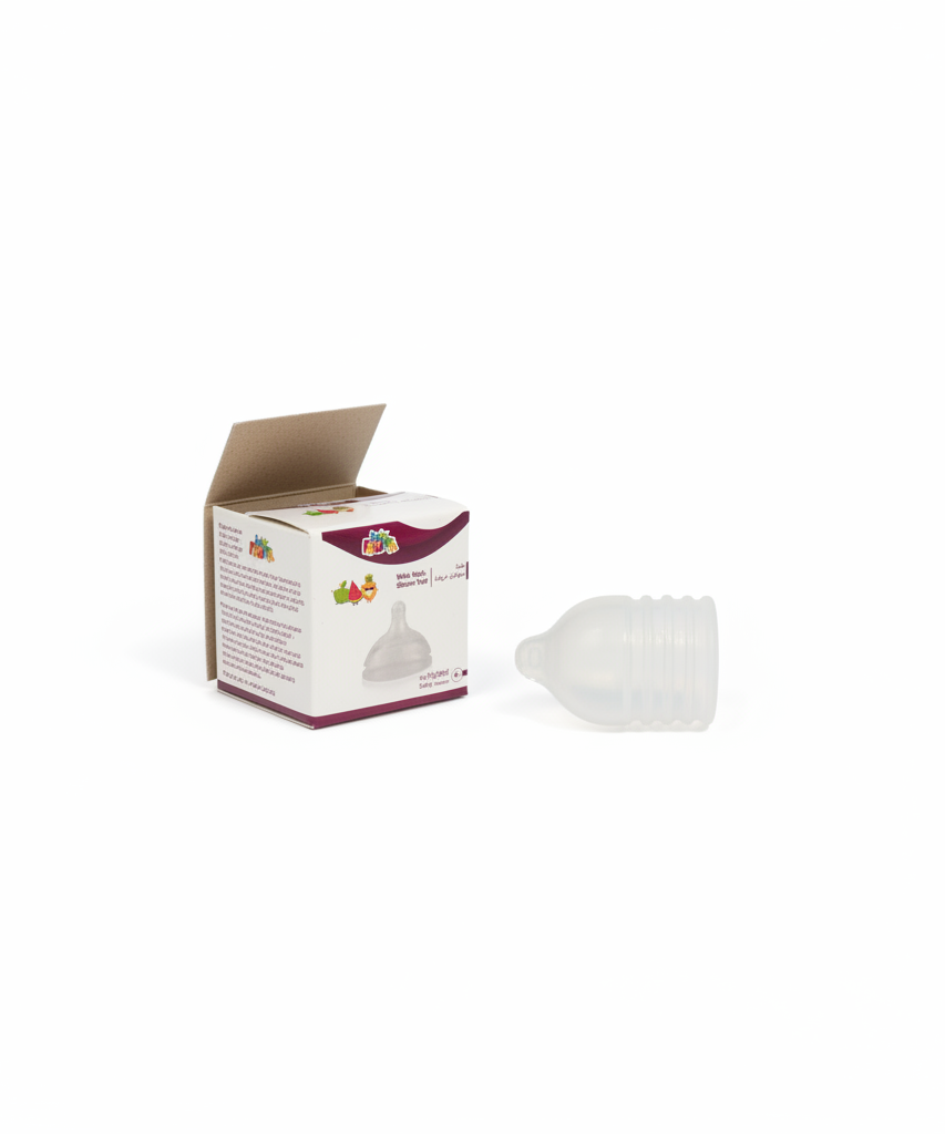 Tutta Frutta Wide Neck Silicone Teat (6+ Months)