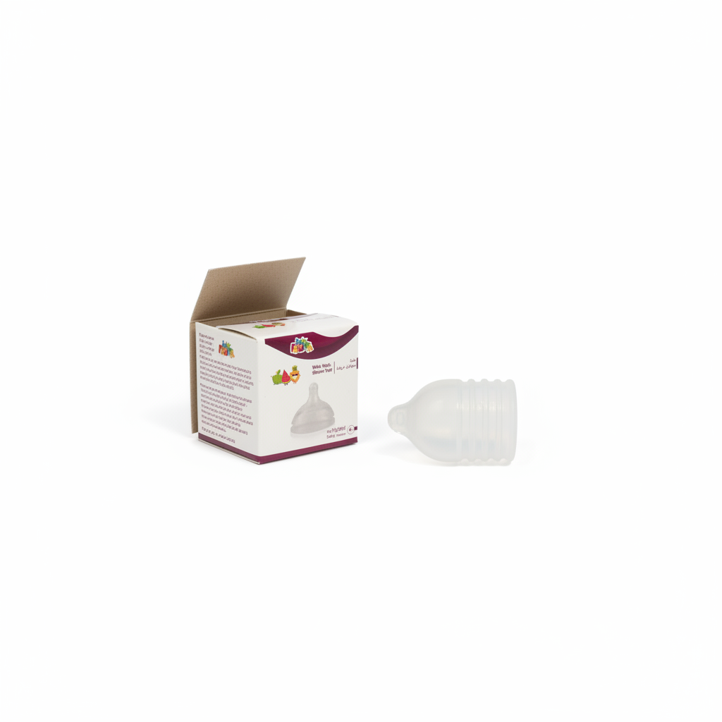 Tutta Frutta Wide Neck Silicone Teat (6+ Months)