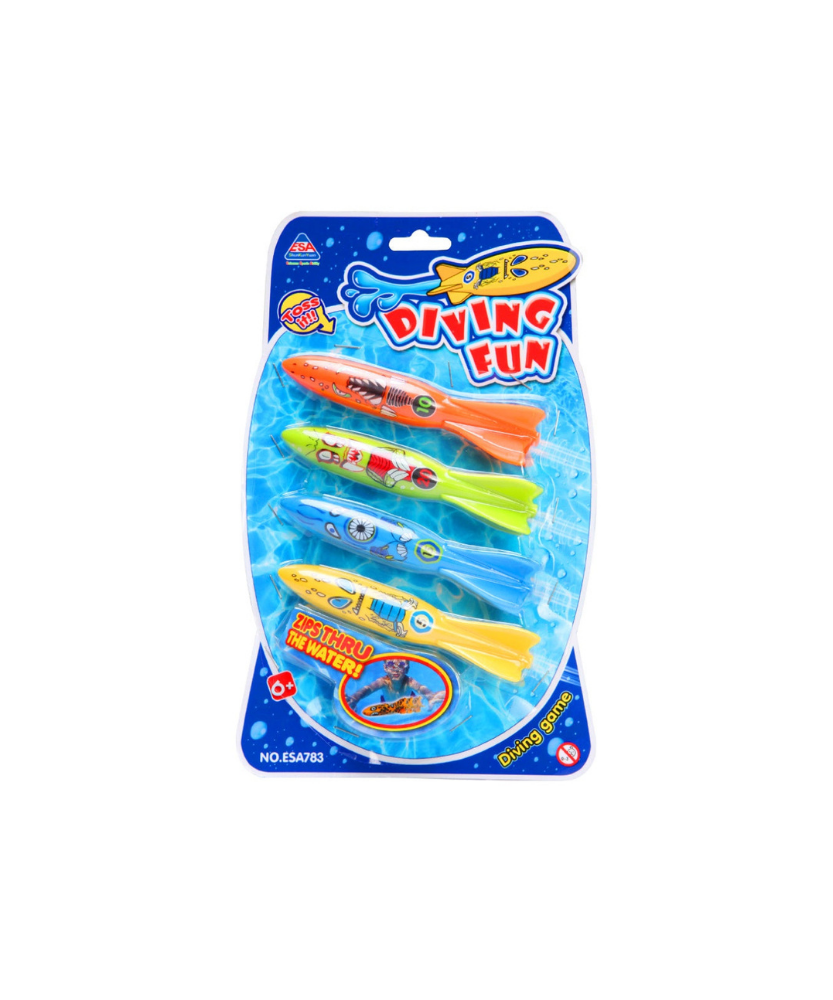 Diving Fun Zips Thru The Water 4 in 1