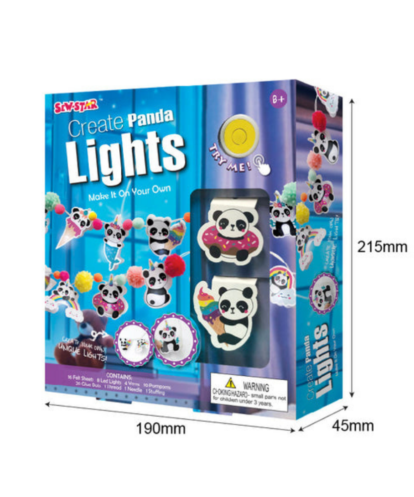 Create Panda Lights Make It Your Own