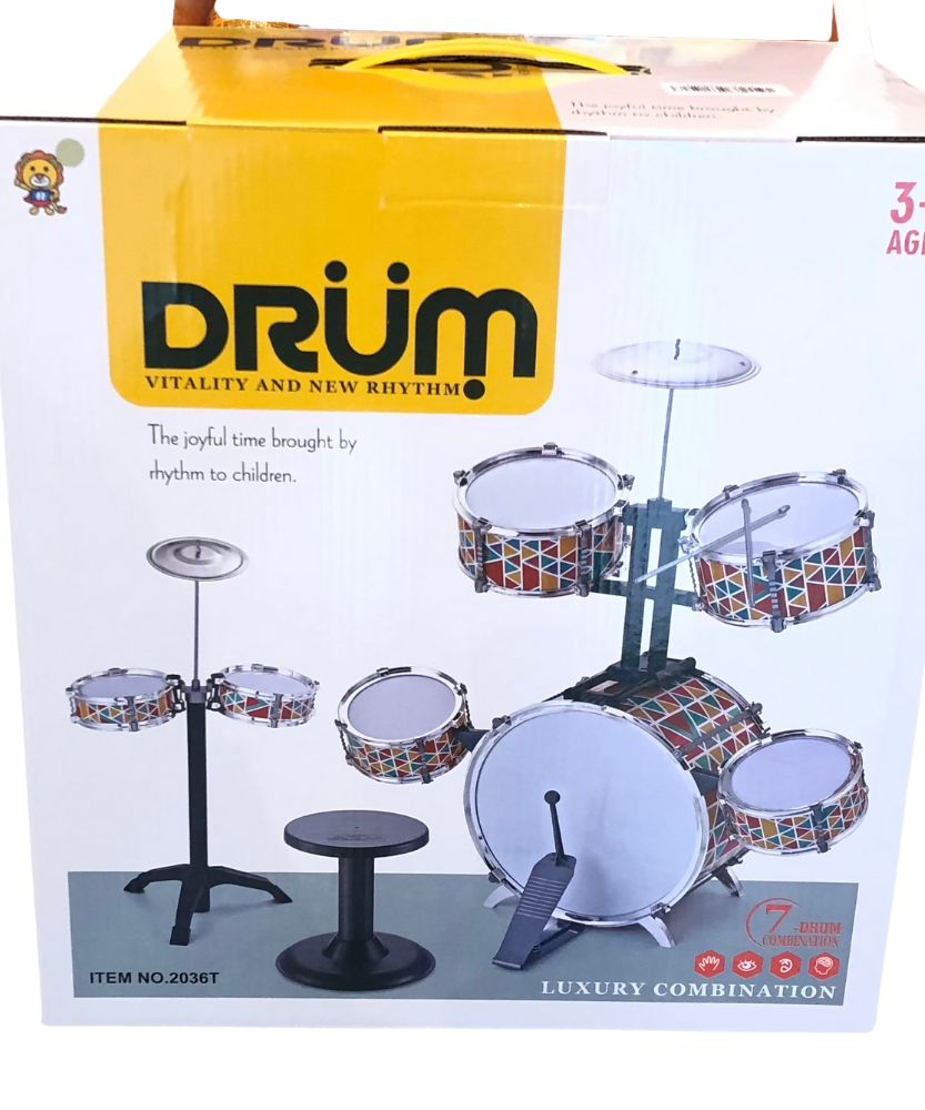 Drum Vitality And New Rhythm 7-Drum Combination