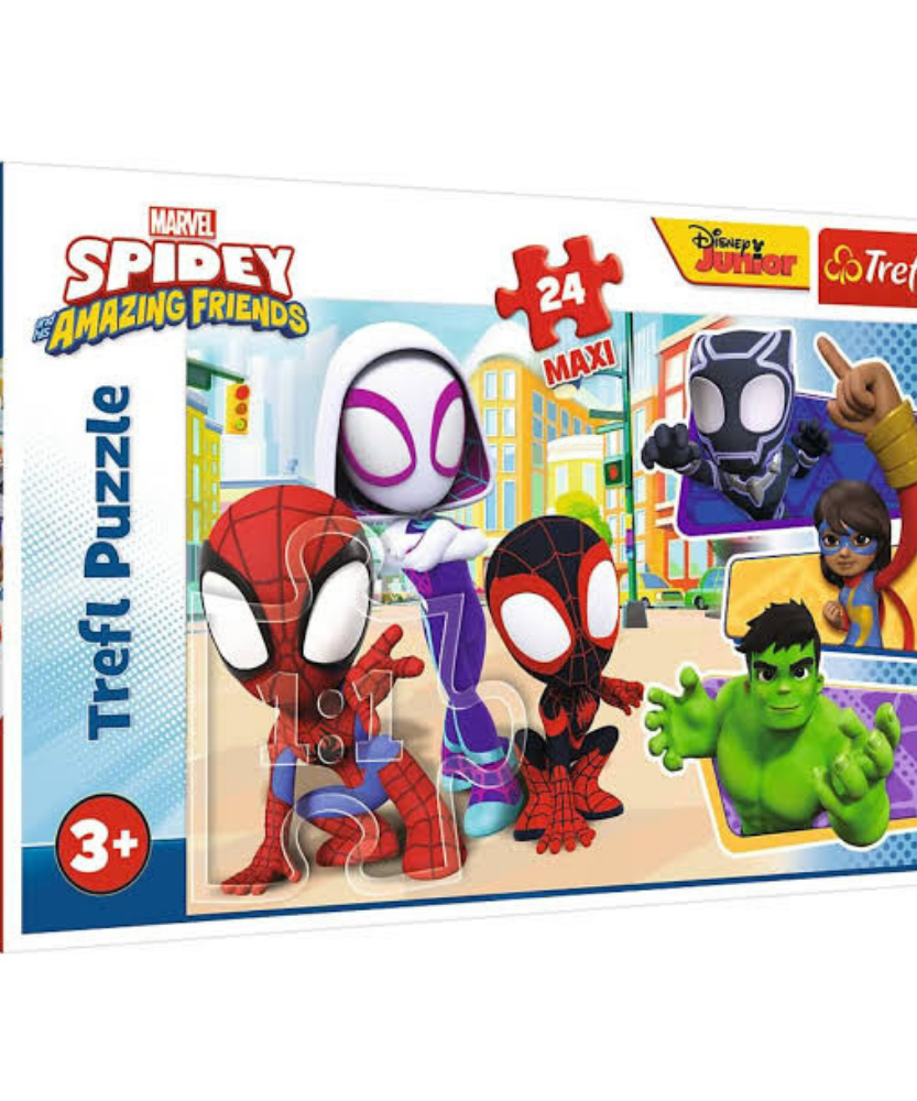 Marvel Spidey Trfel Puzzle 24pcs