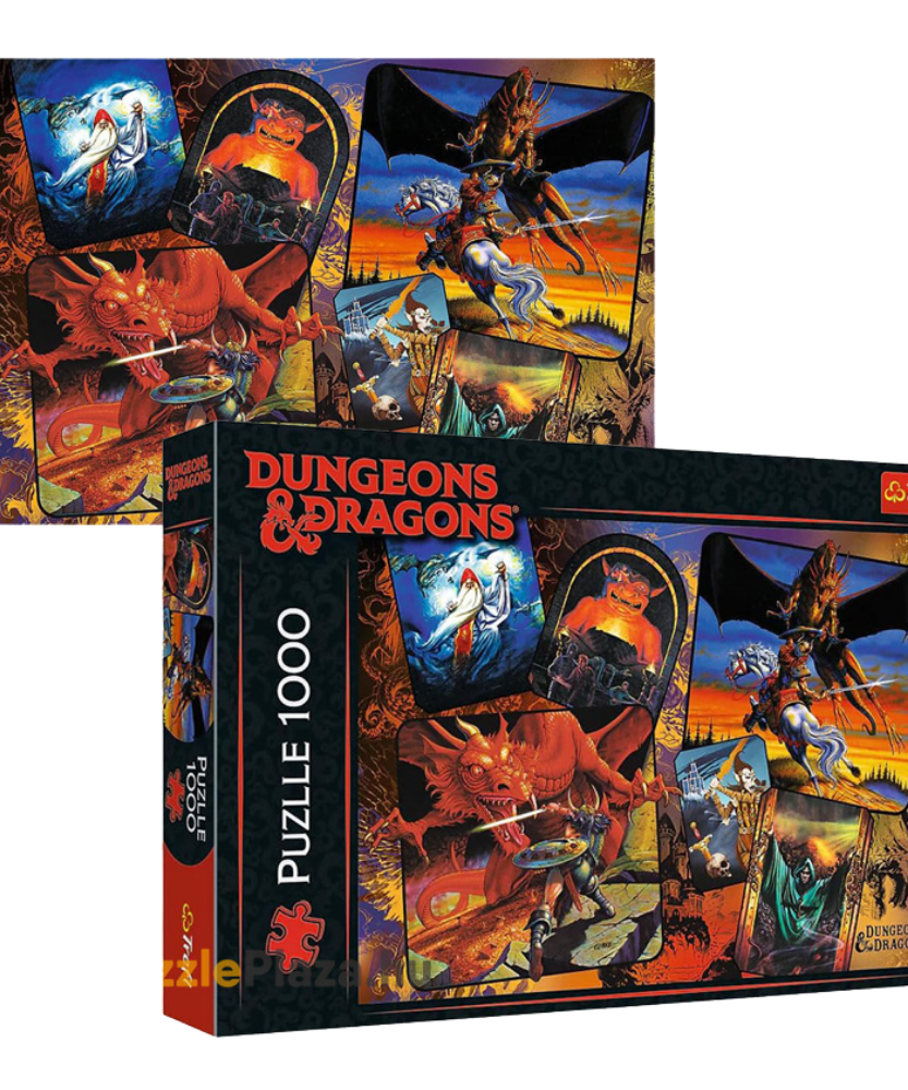 Dungeons & Dragons 1000 Piece Jigsaw Puzzle