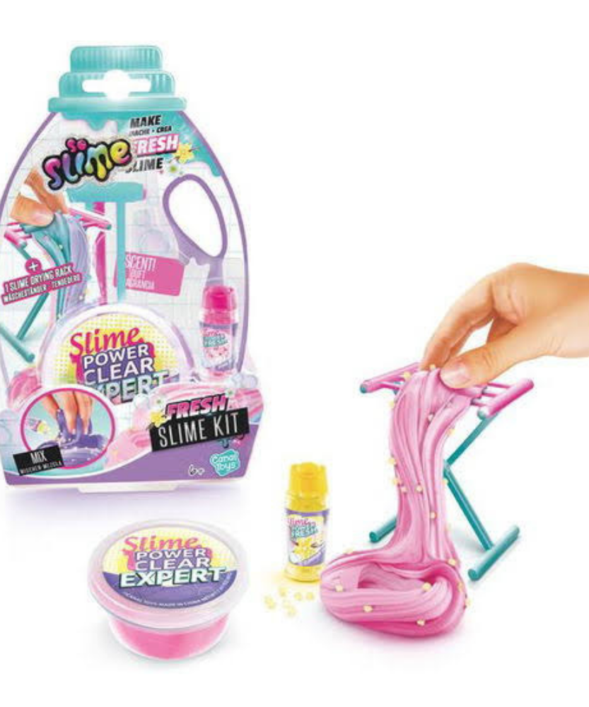 Slime Power Clear Fresh Slime Kit
