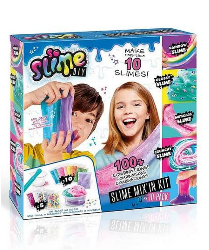 Slime DIY Mix In Kit ( 10 Pack )