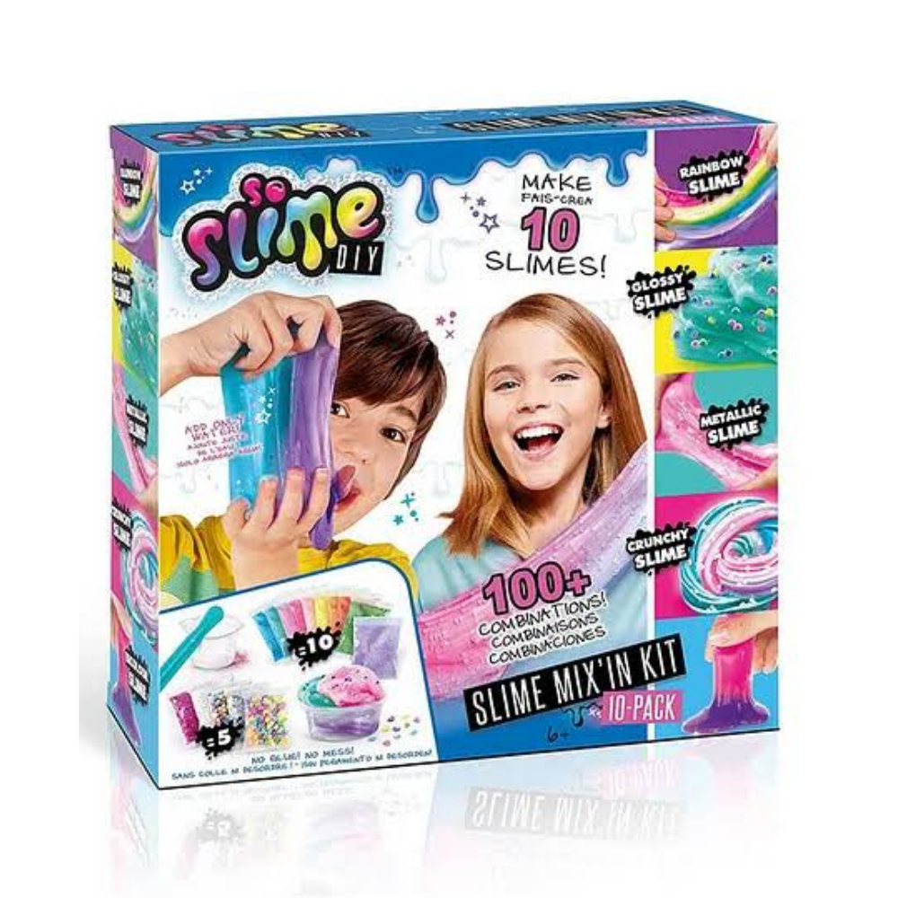 Slime DIY Mix In Kit ( 10 Pack )