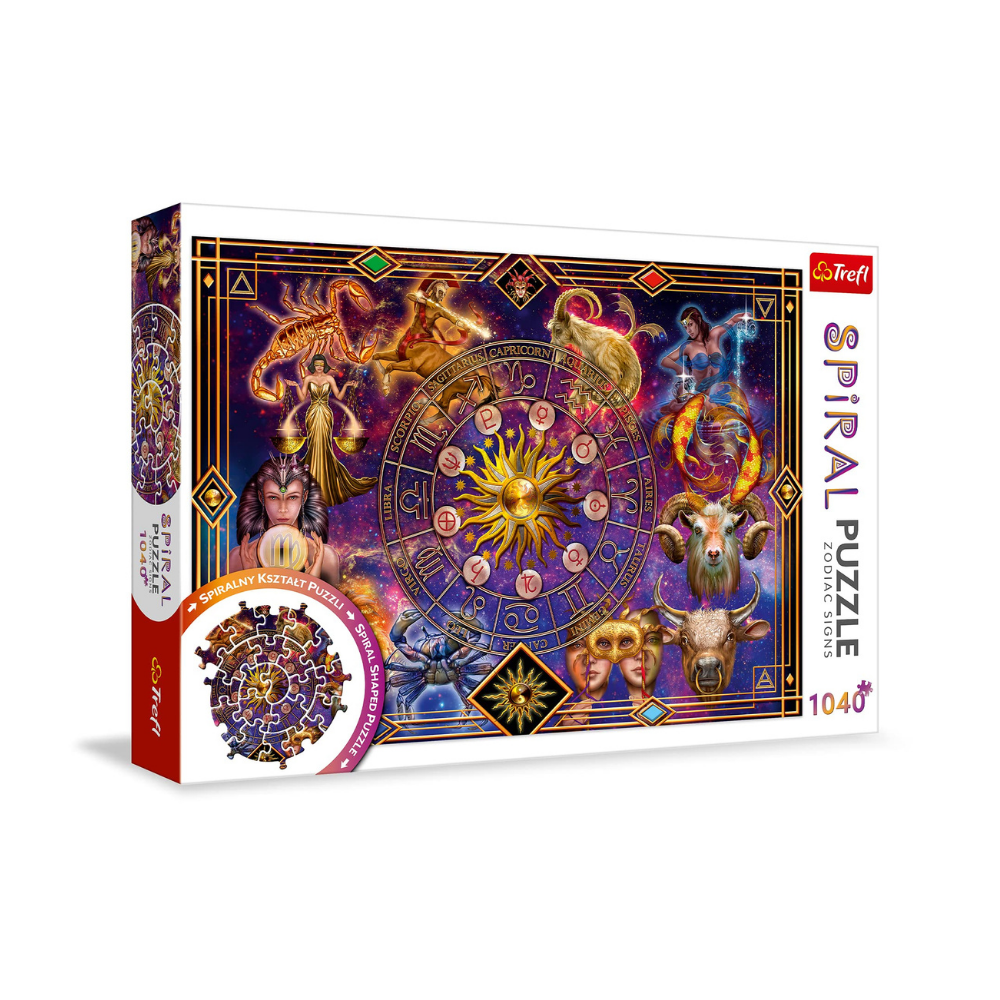 Trefl Spiral Puzzle Nature - Toucan & Rainforest, 1040 Pieces
