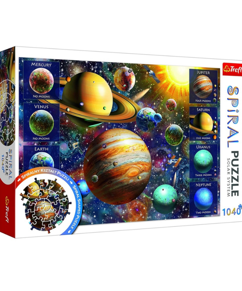 Trefl Spiral Puzzle Nature - Toucan & Rainforest, 1040 Pieces