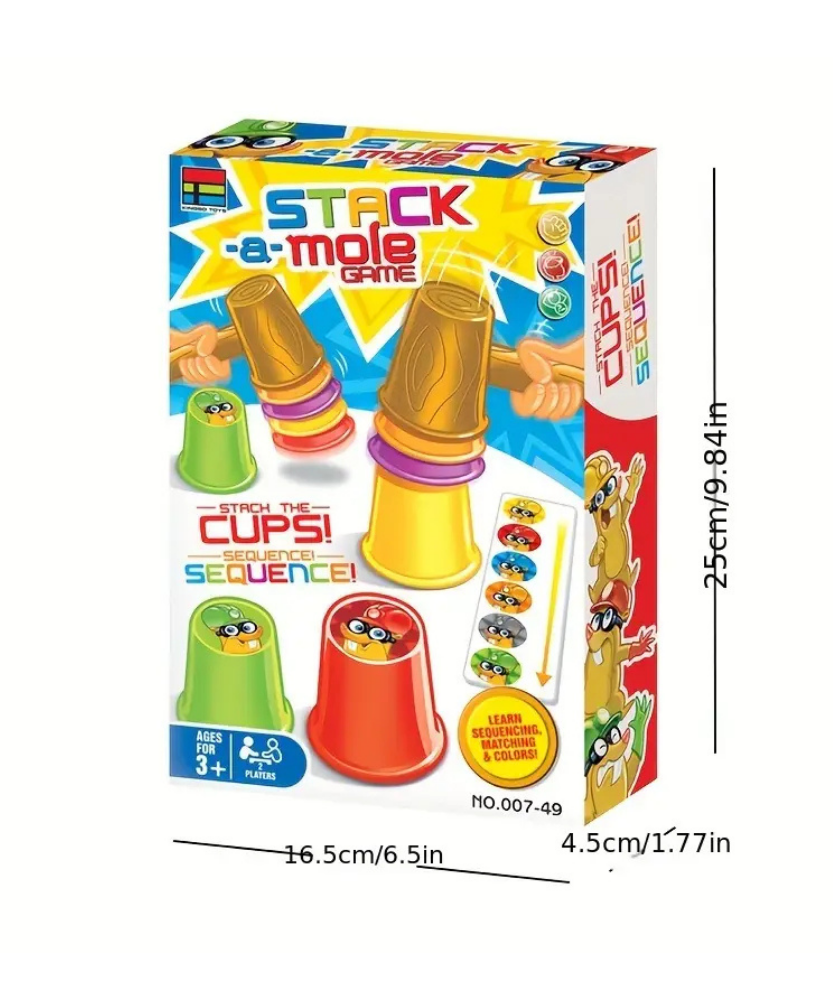 ZAYAT Stack-a-Mole Game