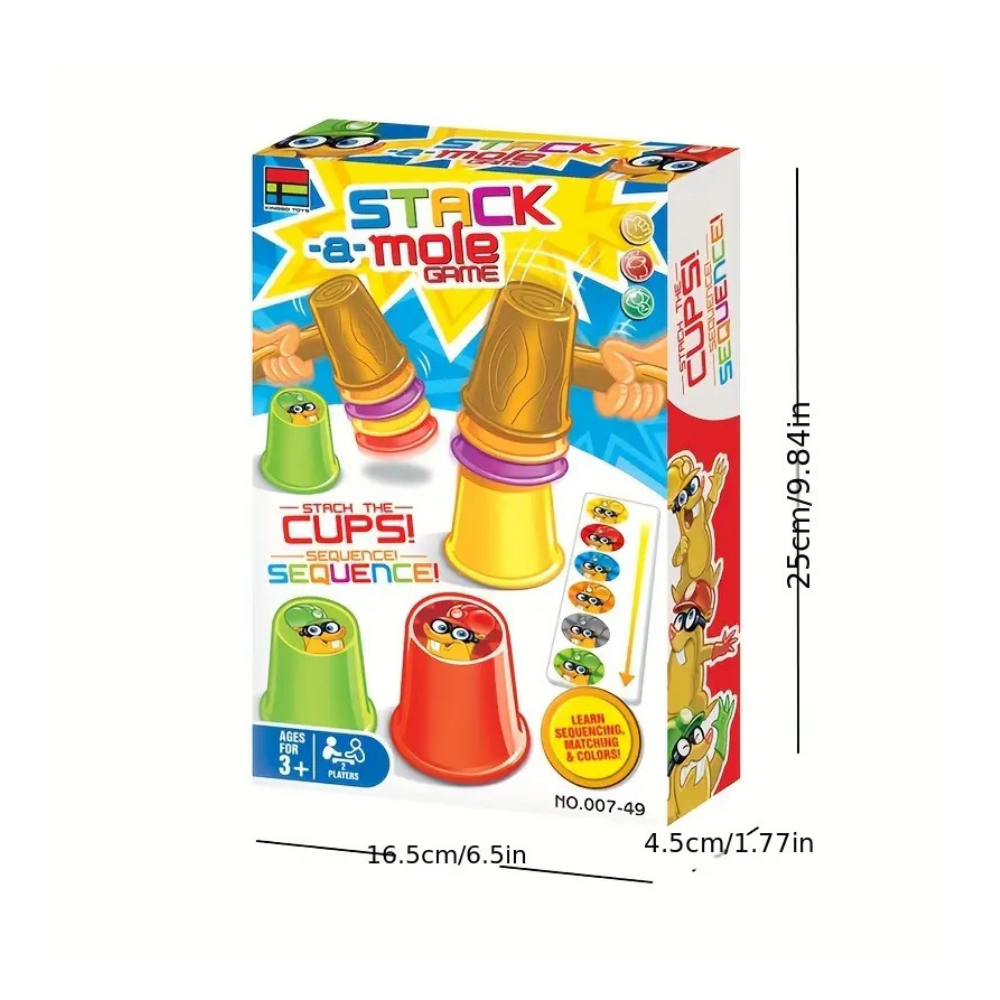 ZAYAT Stack-a-Mole Game