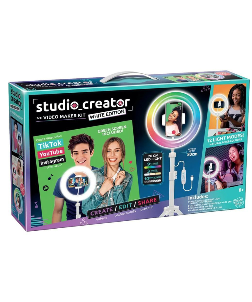 Studio Creator Video Maker Kit White Edition