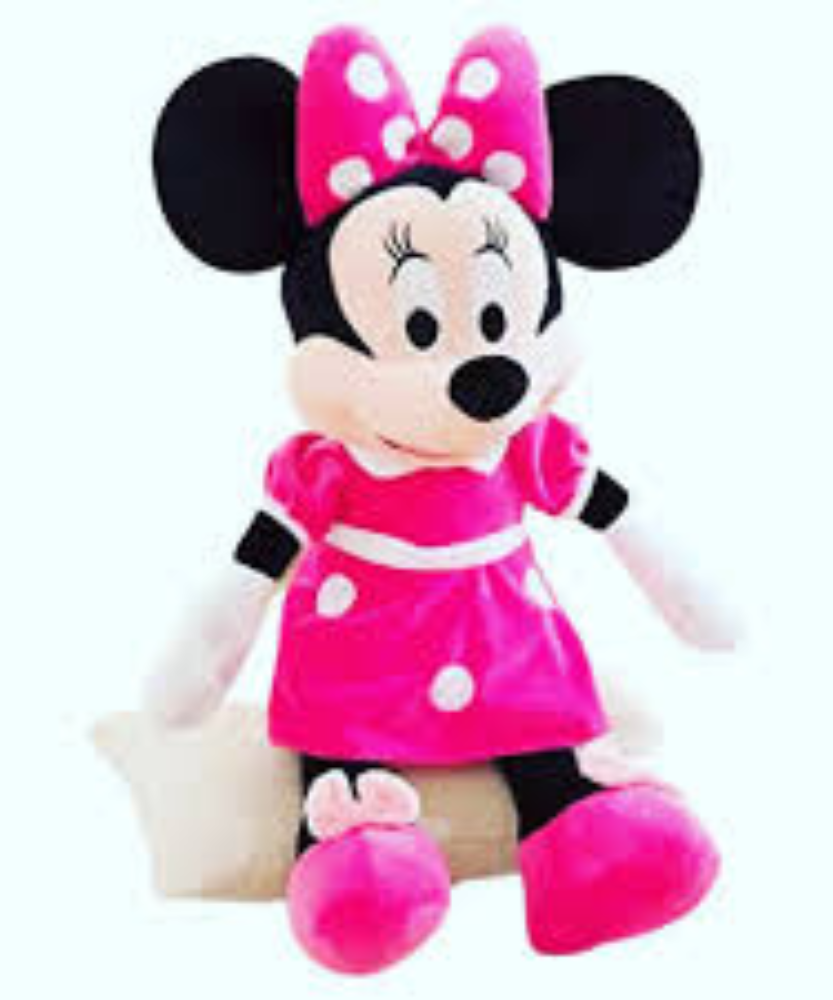Mini Red And Pink Fur 27cm