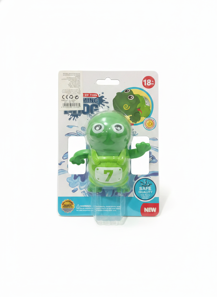 Up Toys Swimming Frog Bath Toy