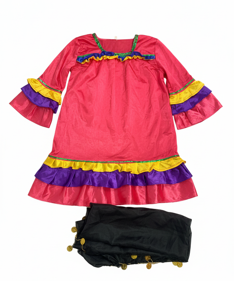 Girl Peasant Pink Costume