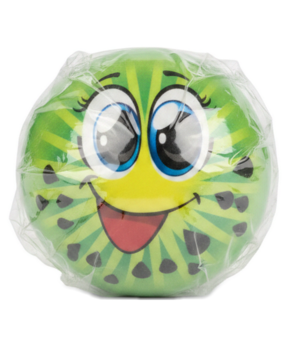 Vibrant Cartoon Face Squeeze Ball