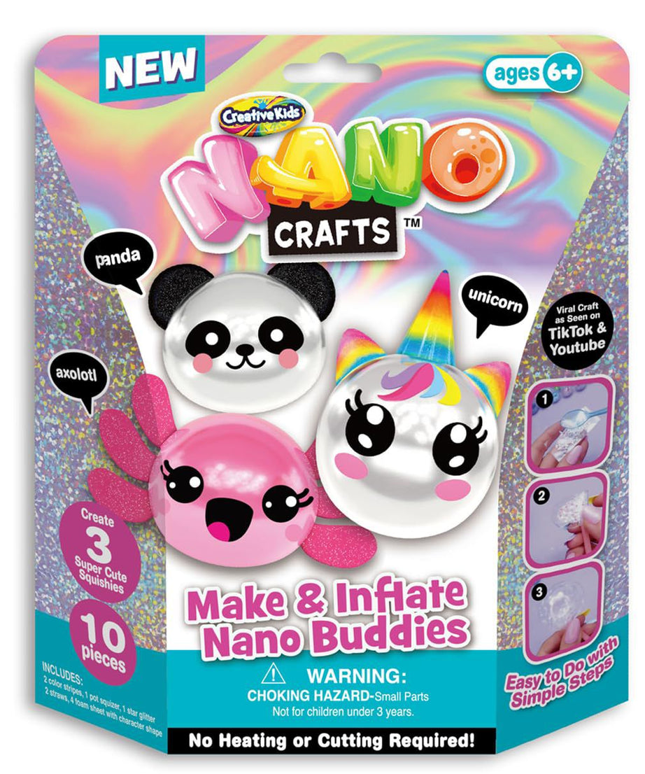Make And Inflate Nano Buddies 27 PCS