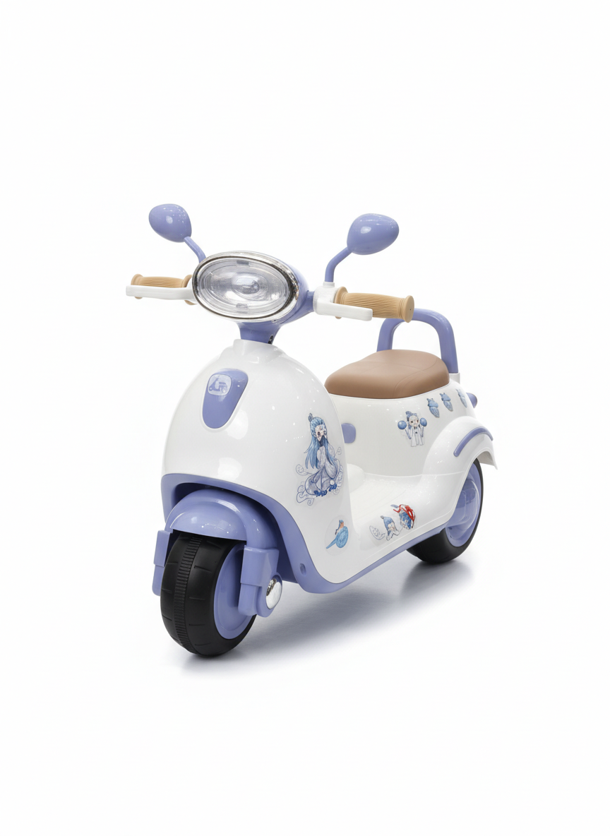Whimsical Fantasy Ride-On Scooter for Kids