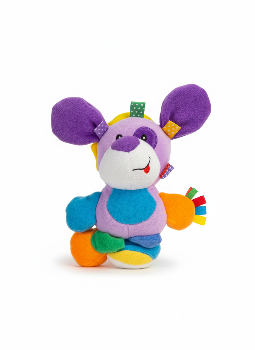 X.Q. TOY Baby Plush Animal Rattle