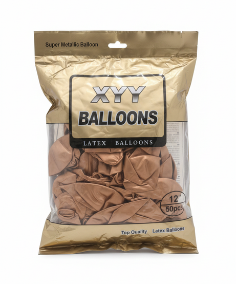 XYY Super Metallic Latex Bag Of Balloons