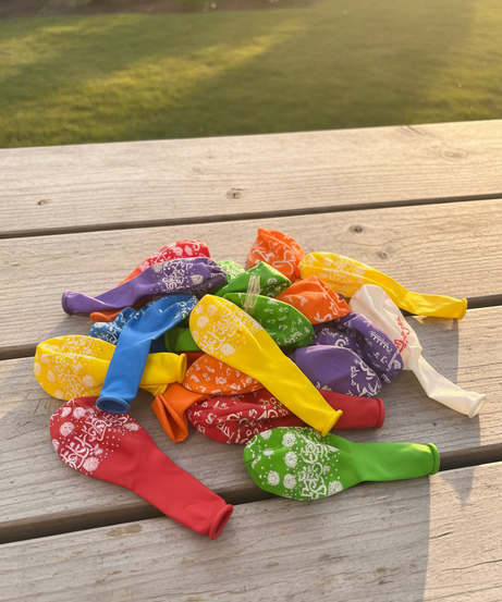 Xin Balloons 100 Count Assorted Colors