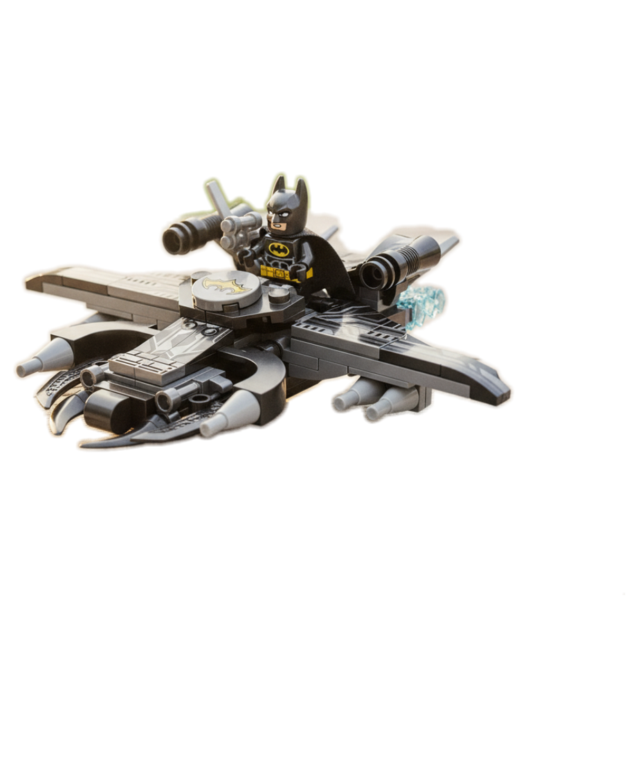 YZ BAT HERO 4-in-1 Bat Sonic Fighter & Cruising Warship Building Set (Model YZ7217-4)