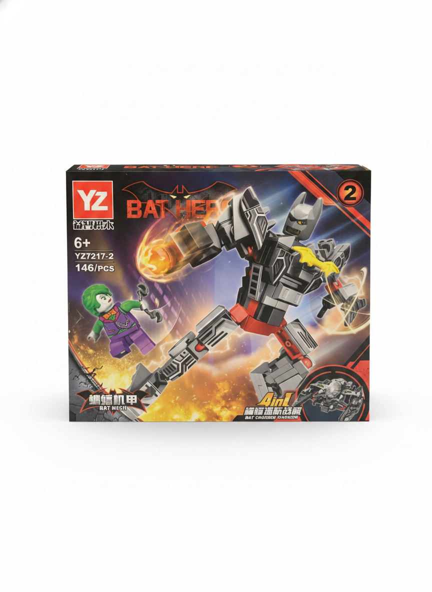 YZ BAT HERO Bat Mech Building Blocks (YZ7217-2)