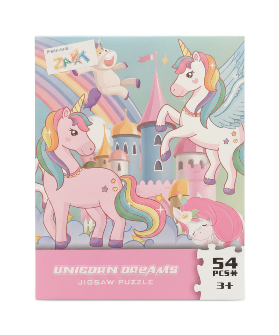 ZAAT Unicorn Dreams Jigsaw Puzzle
