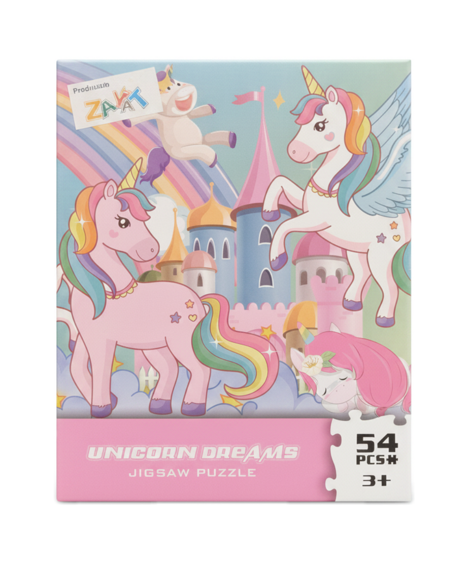 ZAAT Unicorn Dreams Jigsaw Puzzle