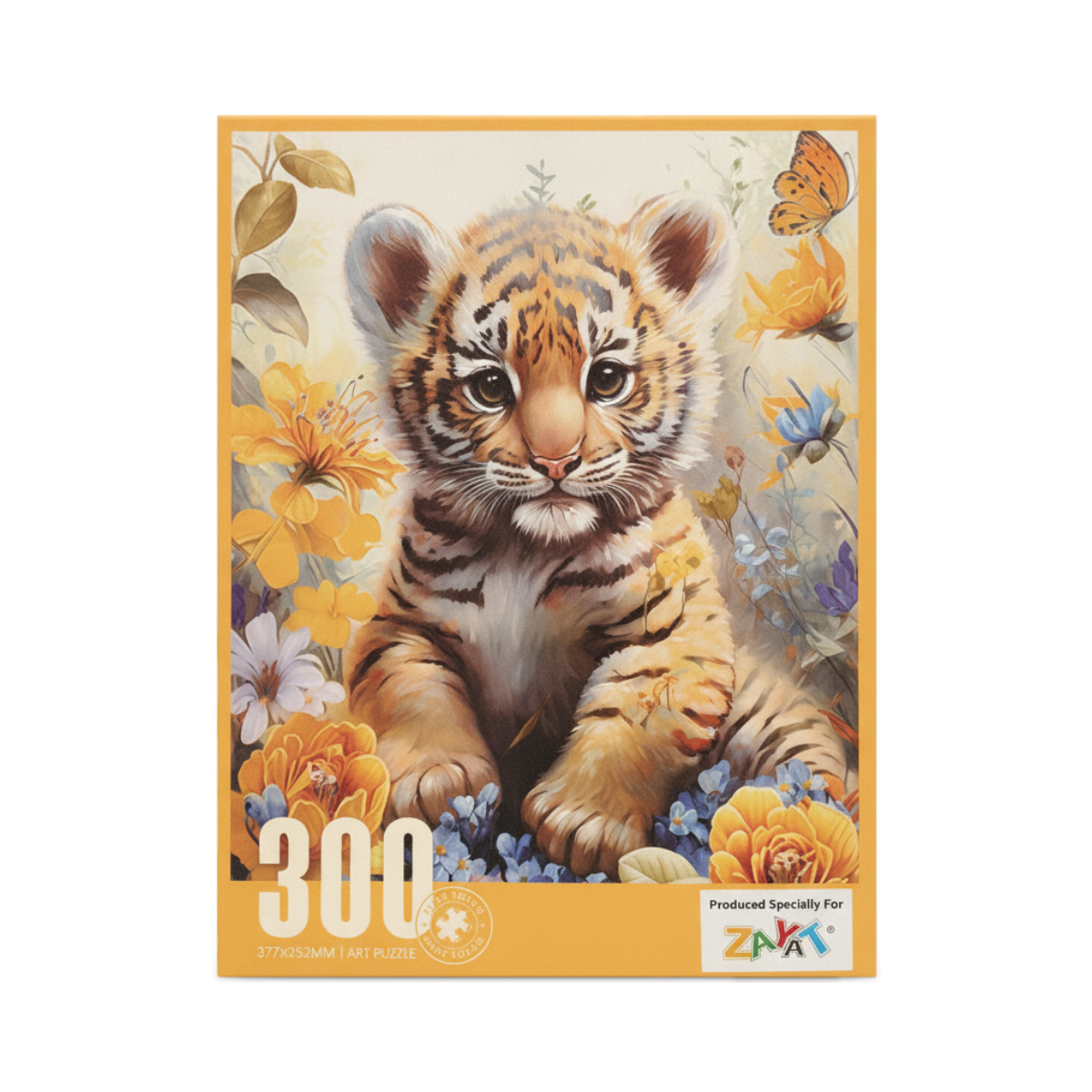 ZAYAT Baby Tiger Art Puzzle (300 Pieces)