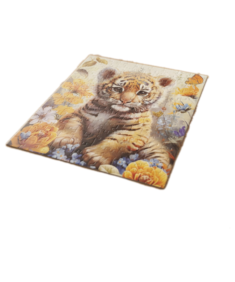 ZAYAT Baby Tiger Art Puzzle (300 Pieces)
