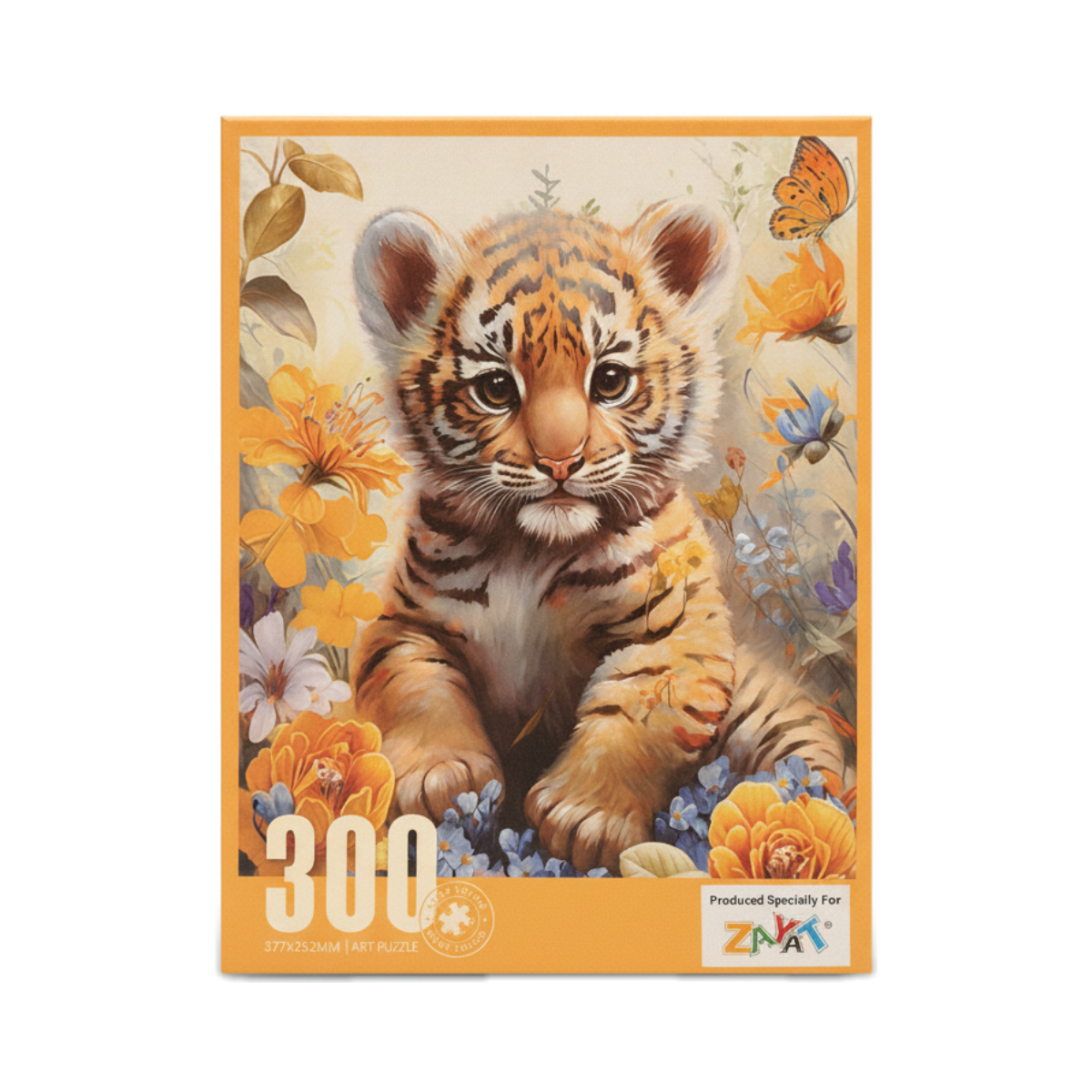 ZAYAT Baby Tiger Art Puzzle (300 Pieces)