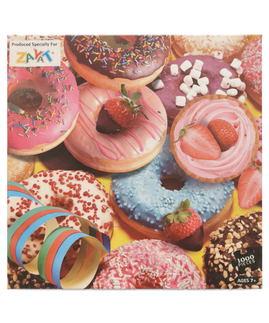 ZAYAT Donuts 1000 Piece Jigsaw Puzzle